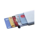 accessoire élégant porte-cartes en métal Le rock