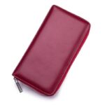 accessoire porte-cartes en cuir RFID