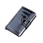 étui à cartes crocodile verni L’essentiel