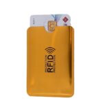 étui anti-piratage RFID pour carte bancaire