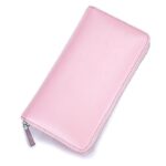 étui porte-cartes long cuir RFID