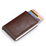 étui porte-cartes original en simili cuir