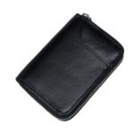 porte-cartes anti-piratage en cuir