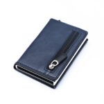 porte-cartes anti-vol avec poche zippée