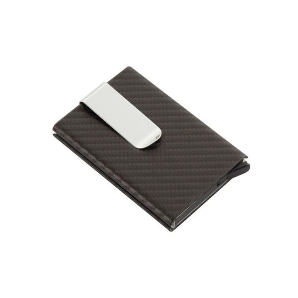 porte-cartes avec pince à billet RFID