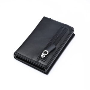 porte-cartes avec poche zippée RFID