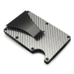 porte-cartes compact en fibre de carbone