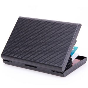 porte-cartes compact en métal RFID