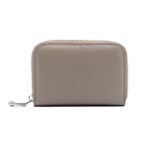 porte-cartes cuir à glissière sécurisé