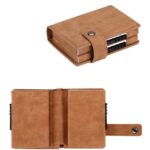 porte-cartes double en aluminium RFID
