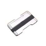 porte-cartes élégant en aluminium