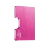 porte-cartes élégant en métal RFID