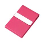 porte-cartes élégant en simili cuir