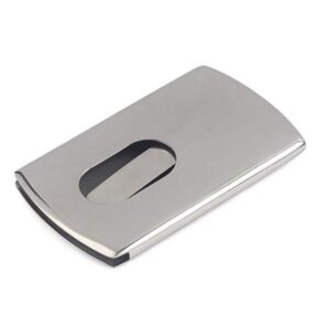 porte-cartes en acier inoxydable