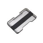 porte-cartes en aluminium Le rock
