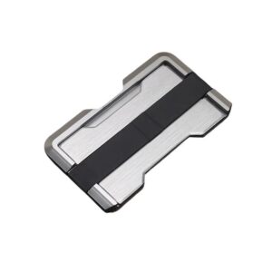 porte-cartes en aluminium Le rock