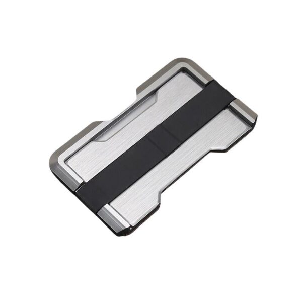 porte-cartes en aluminium Le rock
