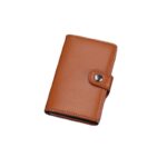 porte-cartes en cuir avec protection RFID
