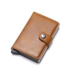 porte-cartes en cuir RFID