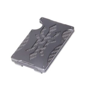 porte-cartes en métal relief RFID