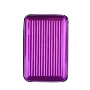 porte-cartes en métal rigide RFID