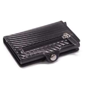 porte-cartes fibre de carbone RFID