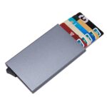 porte-cartes moderne en métal RFID