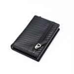 porte-cartes pliable avec poche zippée
