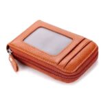 porte-cartes RFID en cuir pu élégant