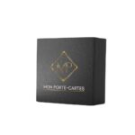 porte-cartes sécurisé en cuir pu
