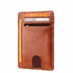 porte-cartes sécurisé en simili cuir