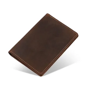 Porte-carte homme vintage en cuir